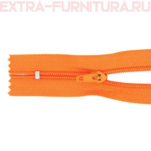 Молния Спираль н/р Т4, дл.20 см, цв.157 оранжевый