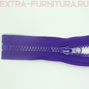 Молния Трактор Т5 1 замок 50см, цв.170 фиолетовый, LOGO