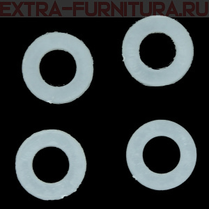 Колечко прозрачное под люверсы №3 (5мм), (уп.5000шт) Стронг