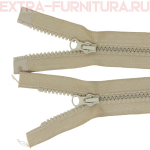 Молния Трактор Т5 2 замка 75см, цв.292 бежевый, LOGO