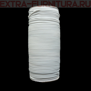  Резинка шляпная 2мм цв. белый (уп.100м)