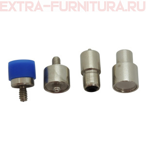 Насадка NEWSTAR для кнопок "Альфа" 15мм, нержавеющая, уп.1шт