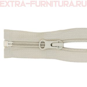 Молния Спираль разъемная дл. 80см, Т5, цв.310 светло-серый LOGO