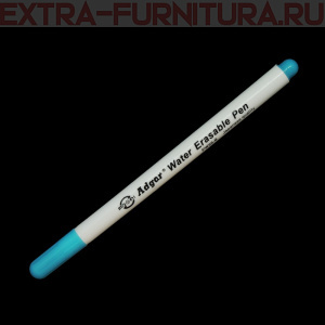Маркер для разметки ткани смываемый, цв. голубой, уп.12шт