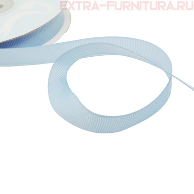 Лента репсовая IDEAL шир. 12 мм цв.332 голубой, уп.27,42м