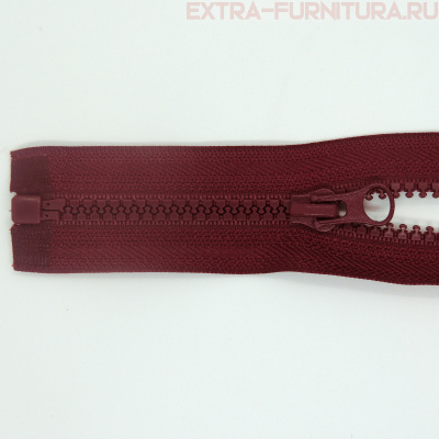 Молния Трактор Т5 1 замок 18см, цв.179 бордовый темный, LOGO, н/р