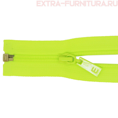 Молния Спираль Т5, разъемная, дл.75см, цв.872 неоново-желтый, ЕН