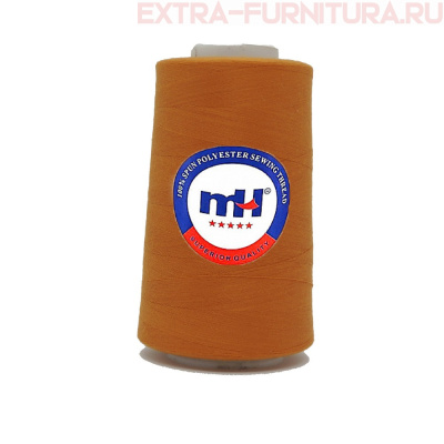 Нитки МН 40/2 п/э  5000 ярдов №439 коричневый *