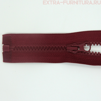 Молния Трактор Т5 1 замок 90см, цв.179 бордовый темный, LOGO