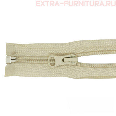 Молния Спираль разъемная дл. 55см, Т5, цв.307 светло-бежевый LOGO