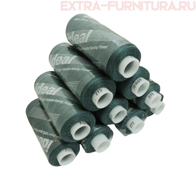 Нитки IDEAL бытовые 40/2 366м, цв.272 зеленый (уп.10шт)