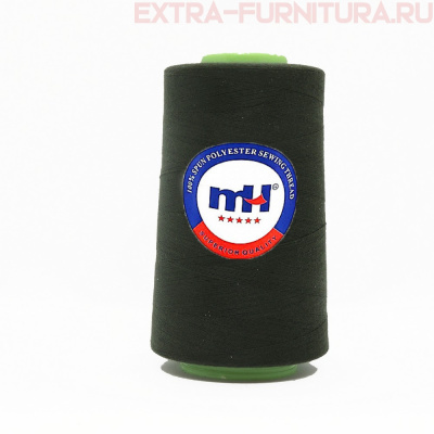Нитки МН 40/2 п/э  5000 ярдов №599 т.зеленый