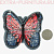 Термоаппликация Бабочка №4 ассорти