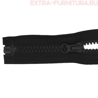 Молния Трактор Т5 1 замок 100см цв. 322 черный, LOGO