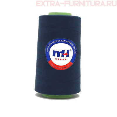 Нитки МН 40/2 п/э  5000 ярдов №300 темно-синий